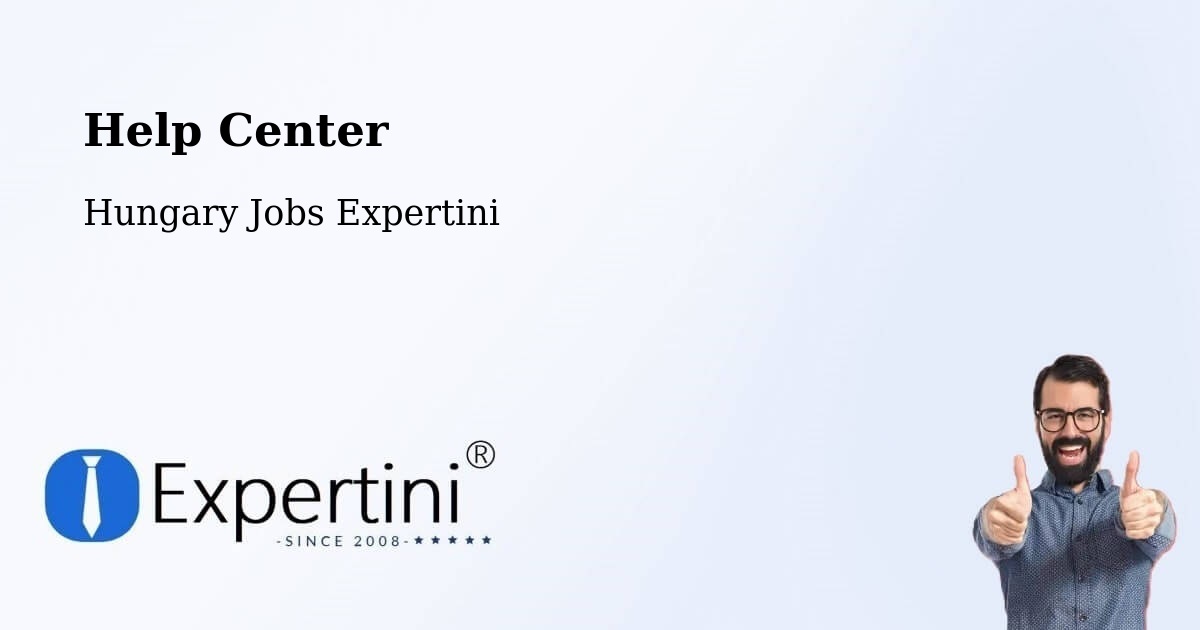 Help Center – Üröm - Hungary Jobs Expertini