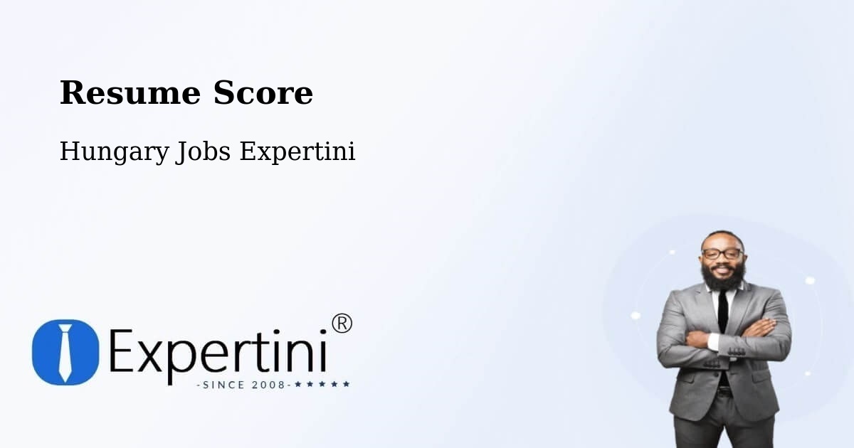 Resume Score & Job Description Match Tool – Üröm - Hungary Jobs Expertini